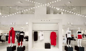 Four important display areas in stores